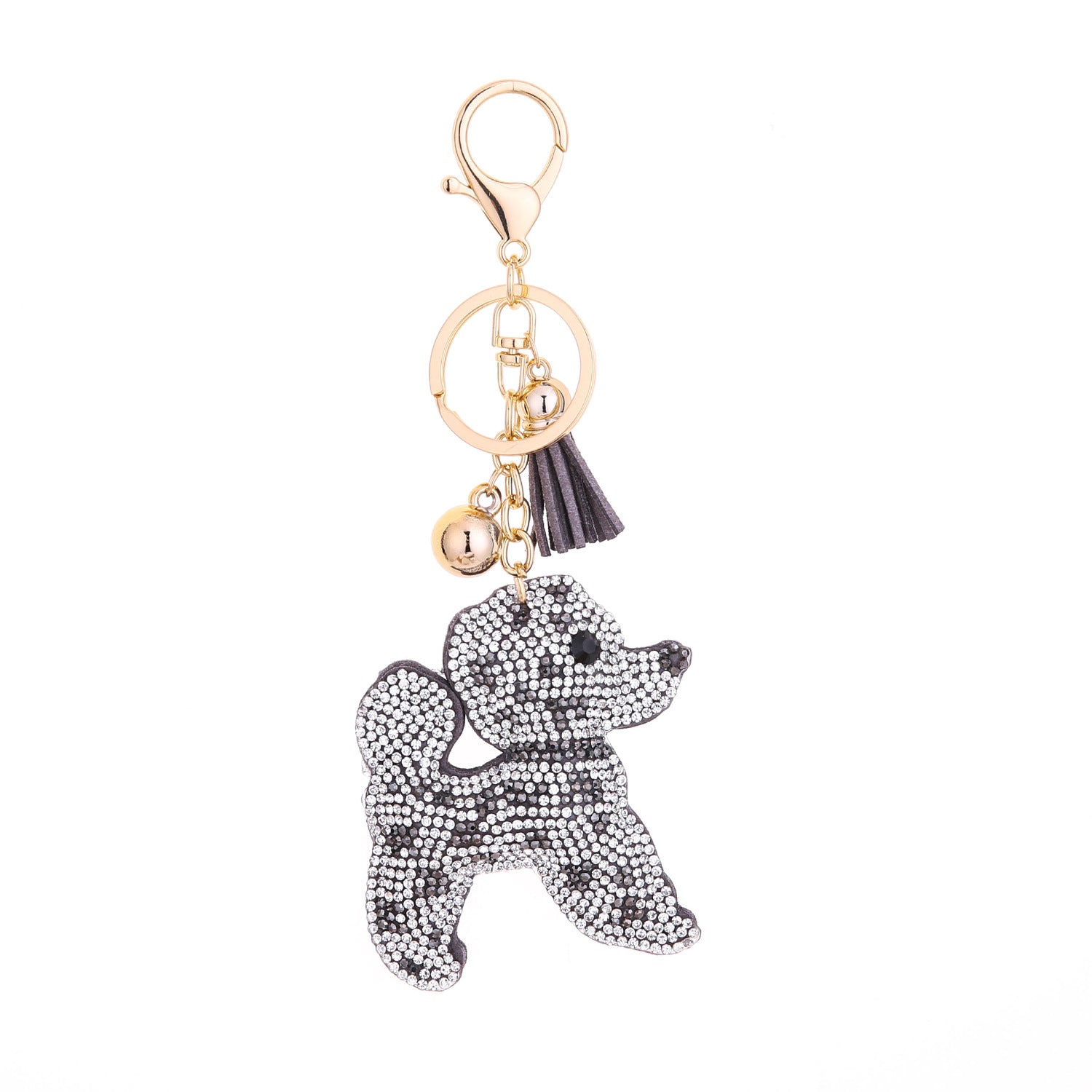 Wholesale Diamond Dog Keychain